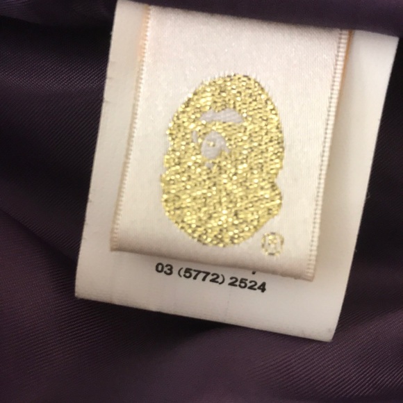 Men’s bomber jacket Bathing Ape varsity - Picture 3 of 4